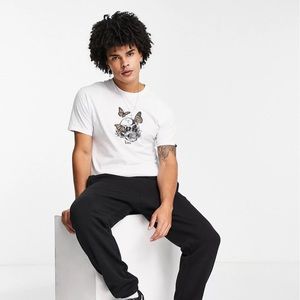 Vans New Monarch t-shirt in white
